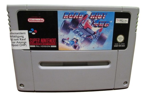 Gra nintendo snes Road Riot 4wd