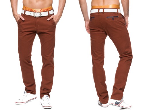 SPODNIE MĘSKIE CHINOSY VANKEL JEANS 002 -100cm/L34