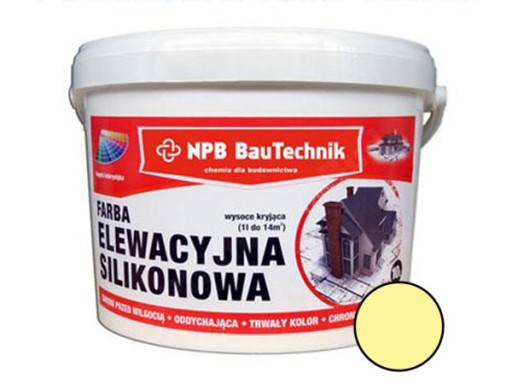 NPB FARBA SILIKONOWA ELEWACYJNA N007 PROMOCJA 15kg