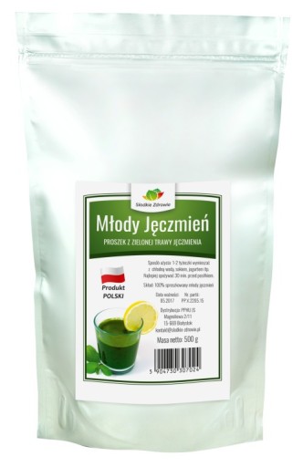 Młody Zielony JĘCZMIEŃ Wysoka Jakość POLSKI 500g