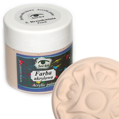 Farba akrylowa SeeArt 120 ml. 05 brzoskwinia