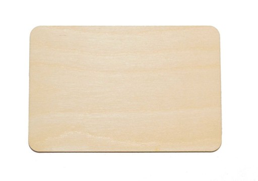 DESECZKA TABLICZKA prostokąt ze sklejki 15x10cm