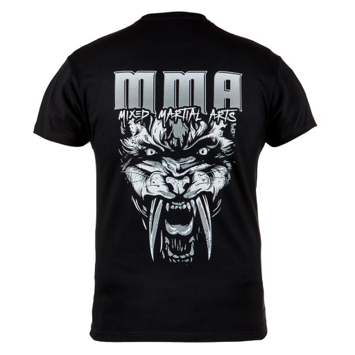 T-SHIRT KOSZULKA NA TRENING MMA BAWEŁNA RTS_MA57