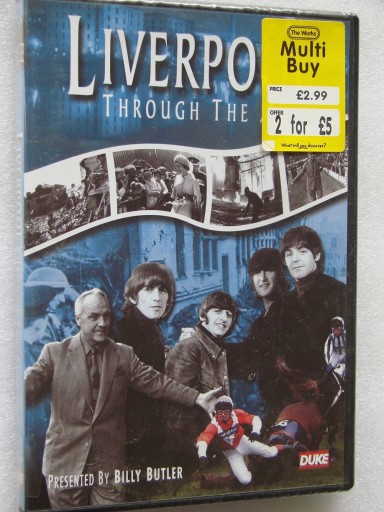 Liverpool Through The Ages B Butler DVD UK NOWA