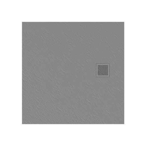BRODZIK KONGLOMERATOWY POSADZKOWY SZARY 90X90