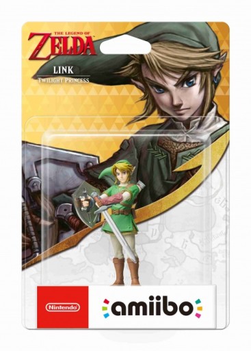 FIGURKA AMIIBO ZELDA LINK TWILIGHT PRINCESS