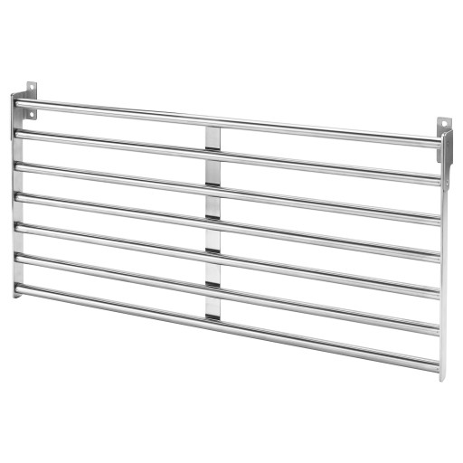IKEA KUNGSFORS Kratka ścienna, stal nierdz