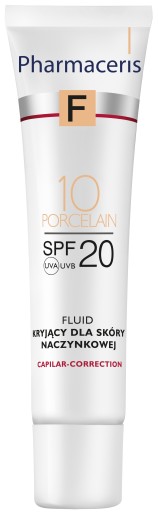 Pharmaceris F 10 PORCELAIN podkład do twarzy 30 ml SPF 11-20