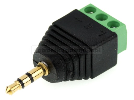 Wtyk minijack 3,5mm stereo z szybkozłączem____Z272