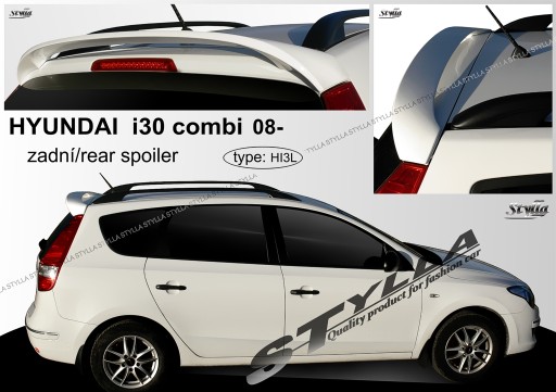 spoiler spojler do Hyundai i30 CW combi MK1 2007--