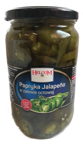 PAPRYKA JALAPENO 680G ZIELONA dopizzy