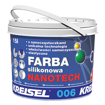 KREISEL FARBA ELEWACYJNA SILIKONOWA NANOTECH 15L.