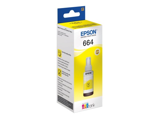 Oryginalny tusz EPSON 664 T664 Yellow