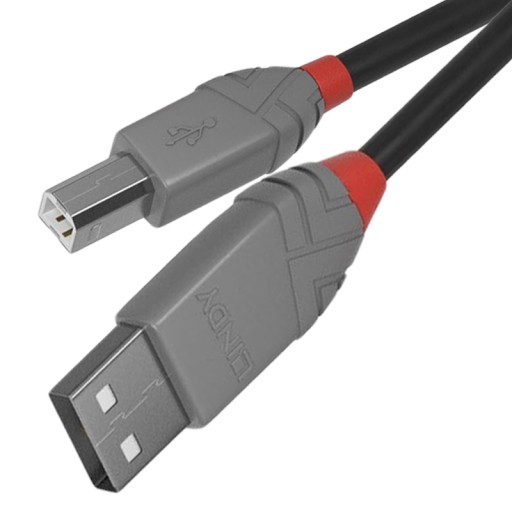 LINDY 36673 KABEL USB 2.0 A-B DO DRUKARKI DAC 2m