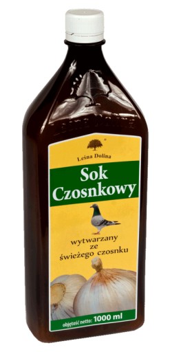 LEŚNA DOLINA Sok czosnkowy 1l