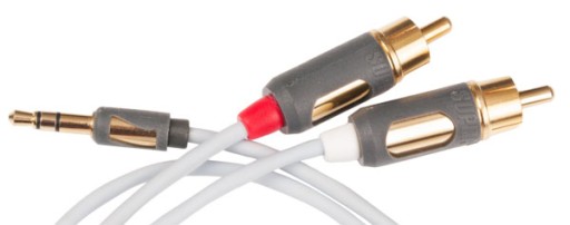 Supra MP-Cable Mini Jack 3.5mm - 2 RCA 1m