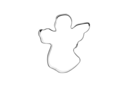 FOREMKA DO CIASTEK METALOWA ANIOŁ DUŻA 7 CM