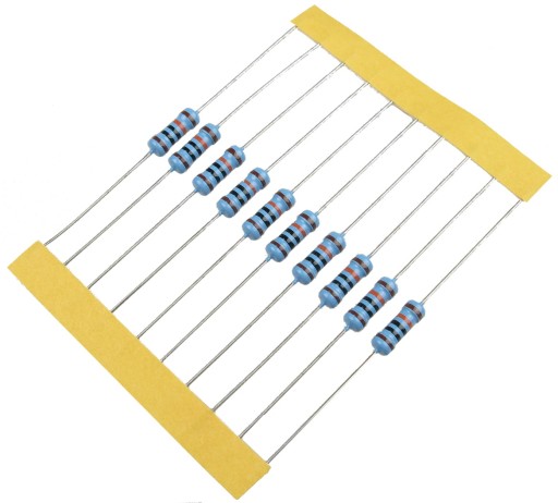 Rezystory precyzyjne 1% 0,5W 100R (10 szt.) /2142-10