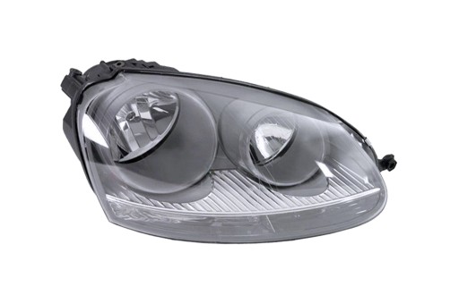 REFLEKTOR LAMPA PRZÓD VW GOLF V 03- PRAWA SZARA