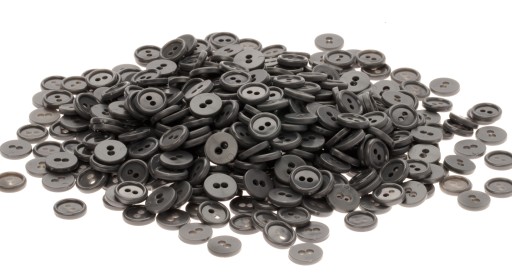 GUZIKI GUZICZKI CIEMNE SZARE 11mm 62 kolory (K312)