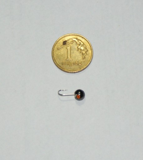 mormyszka wolframowa kulka 0,5g śr.3,5mm dł. 10mm