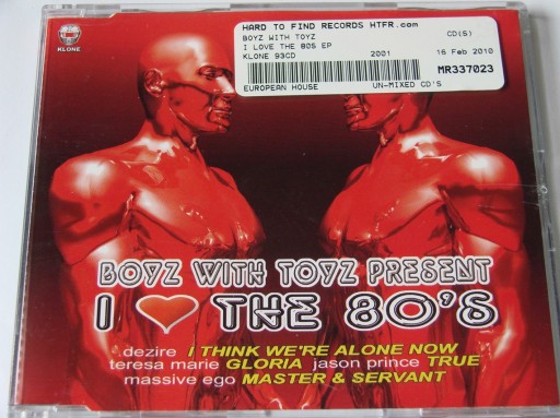 Boyz With Toyz - I Love the 80's EP Massive Ego