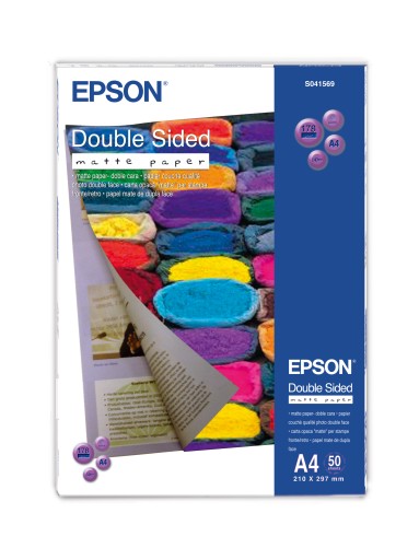 EPSON papier foto A4 50ark 178g DWUSTRONNY !!!!