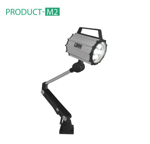 Lampa Obrabiarkowa na przegubie M2 9.5W 220V