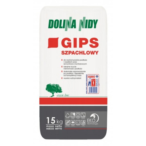 Dolina Nidy Gips szpachlowy 15kg