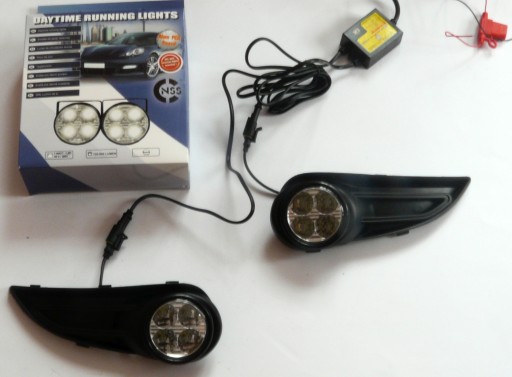 Lampy światła dzienne dziennej DRL LED Citroen C1 2009-2012