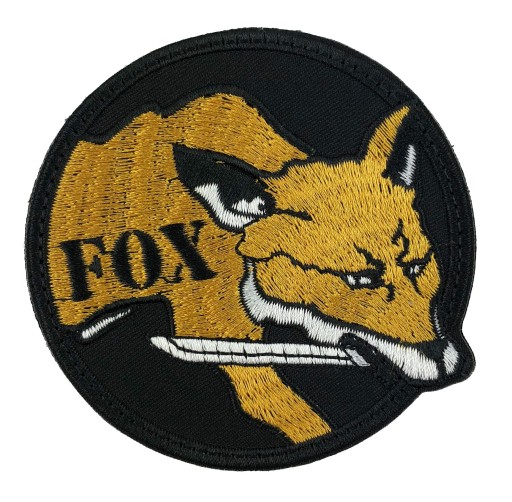 FOX naszywka na rzep MORALE PATCH 8cm