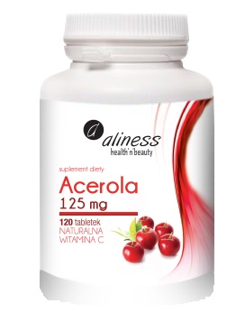 Acerola Naturalna Witamina C 120 tab. Aliness