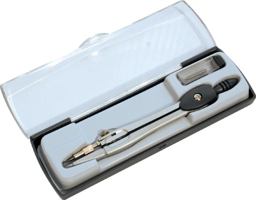 CYRKIEL techniczny Titanum - zestaw 2 el etui S570