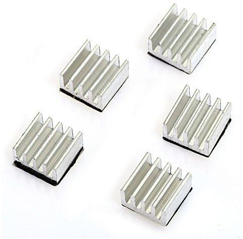 5x RADIATOR SAMOPRZYLEPNY 14X14mm UNIWERSALNY