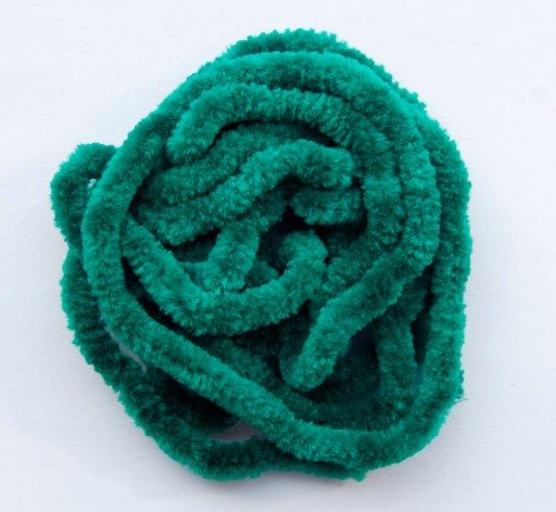 Chenille Dense Green na koguty sandaczowe