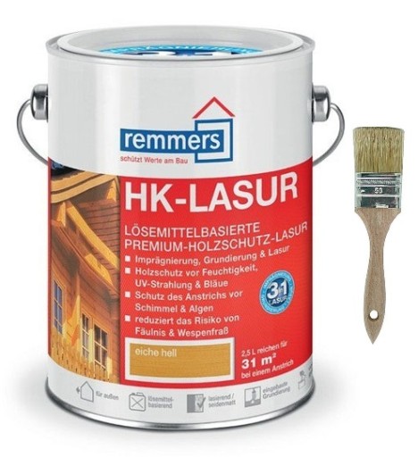 REMMERS IMPREGNAT DREWNA HK-LASUR BEZBARWNY 2,5l