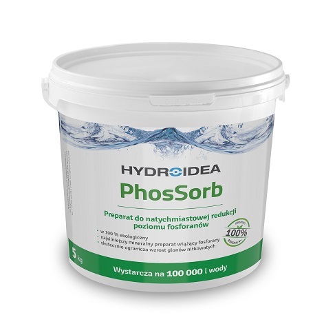 HYDROIDEA PhosSorb preparat wiążący fosforany 5kg