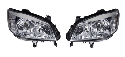 REFLEKTOR LAMPA PRZÓD OPEL ZAFIRA A 99-05 TYC KPL