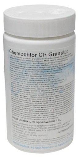 CHEMOCHLOR CH GRANULAT PREPARAT DEZYNFEKCJI BASENU