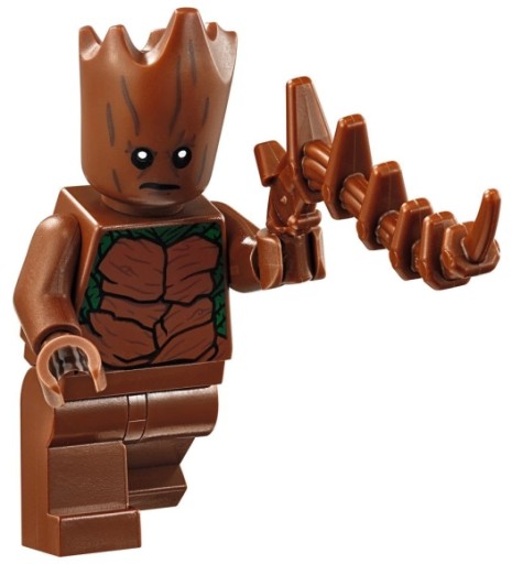 Lego 76102 @@@ GROOT + BROŃ @@@ figurka z zestawu!