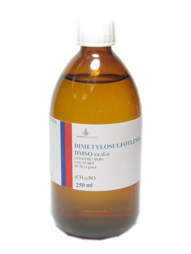 DMSO DIMETYLOSULFOTLENEK - CZDA - 250ML