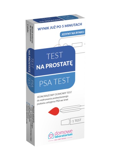 DOMOWY TEST NA PROSTATĘ PSA TEST Z KRWI DOKŁADNY