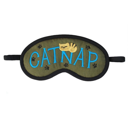 KOT KOTEK Maska do snu CATNAP Opaska na oczy CAT