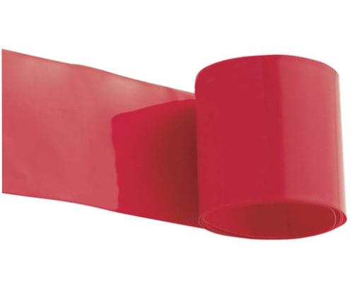 Rurka Termokurczliwa 55mm 1m czerwona Cienka