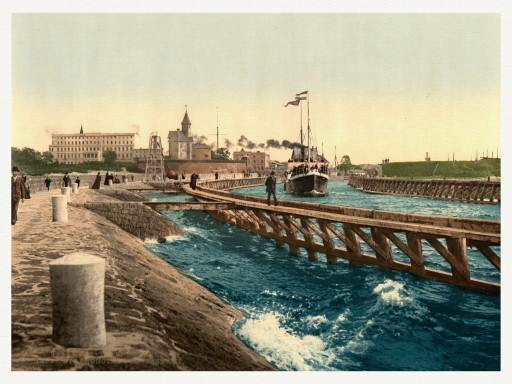 KOŁOBRZEG Port 1890 r.