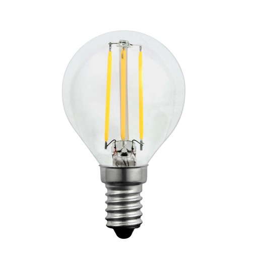 Żarówka Kulka FILAMENT LED E14 4W 35W POLUX 3000K