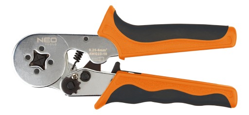 ZACISKARKA KOŃCÓWEK TULEJKOWYCH 0.25 - 6 MM2