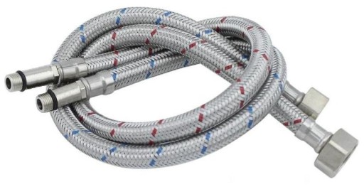 WĘŻYK DO BATERII (1/2''DŁ.KONIEC M10x1) 30cm 2szt