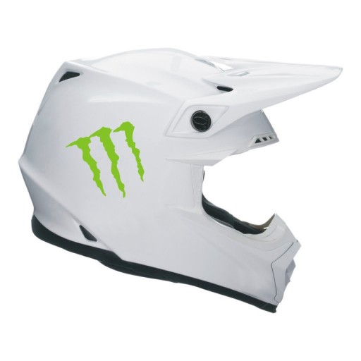 Monster Pazury Naklejka na kask 205-P RÓŻNE KOLORY