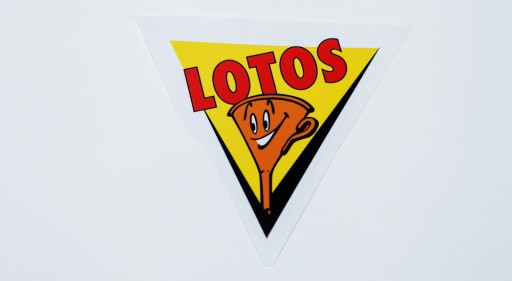 Naklejka Lotos prl oldschool retro klasyk cult